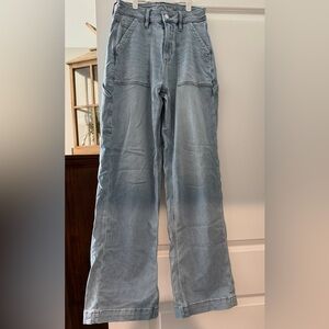 American Eagle Outfitters Light Blue Flare Jeans